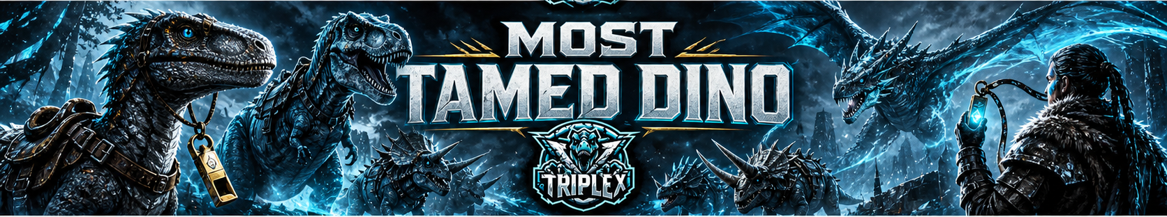 MOST TAMED DINO leaderboard banner
